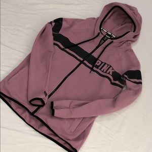 Mauve Zip Up